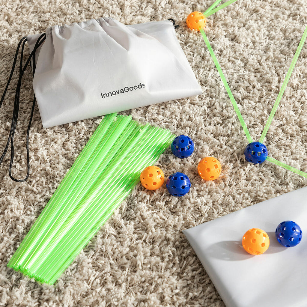Bouwpakket voor kinderen, 155 onderdelen, glow in the dark, met draagtas
