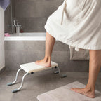Anti-slip badstoel 2-in-1, uitschuifbaar, tot 120 kg draagvermogen