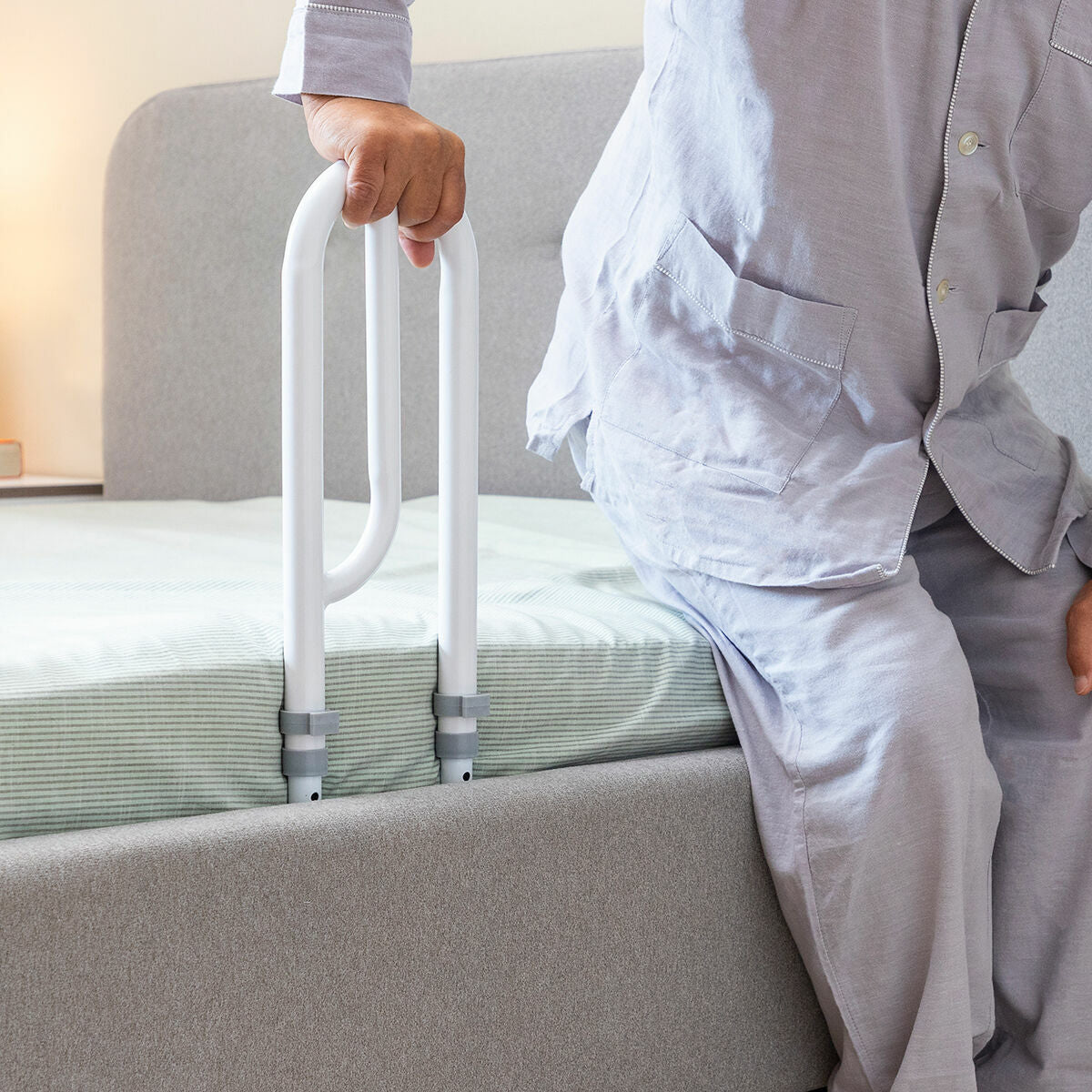 Veiligheidshandgreep voor bed, in hoogte verstelbaar 45-55 cm, max. 60 kg