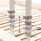 Veiligheidshandgreep voor bed, in hoogte verstelbaar 45-55 cm, max. 60 kg