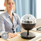 Oplaadbare ledprojector met Bluetooth luidspreker, discobal 360º rotatie