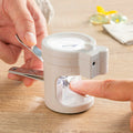 Nagelknipper met ledverlichting, vergrootglas 8x en vijl
