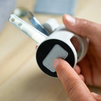 Nagelknipper met ledverlichting, vergrootglas 8x en vijl