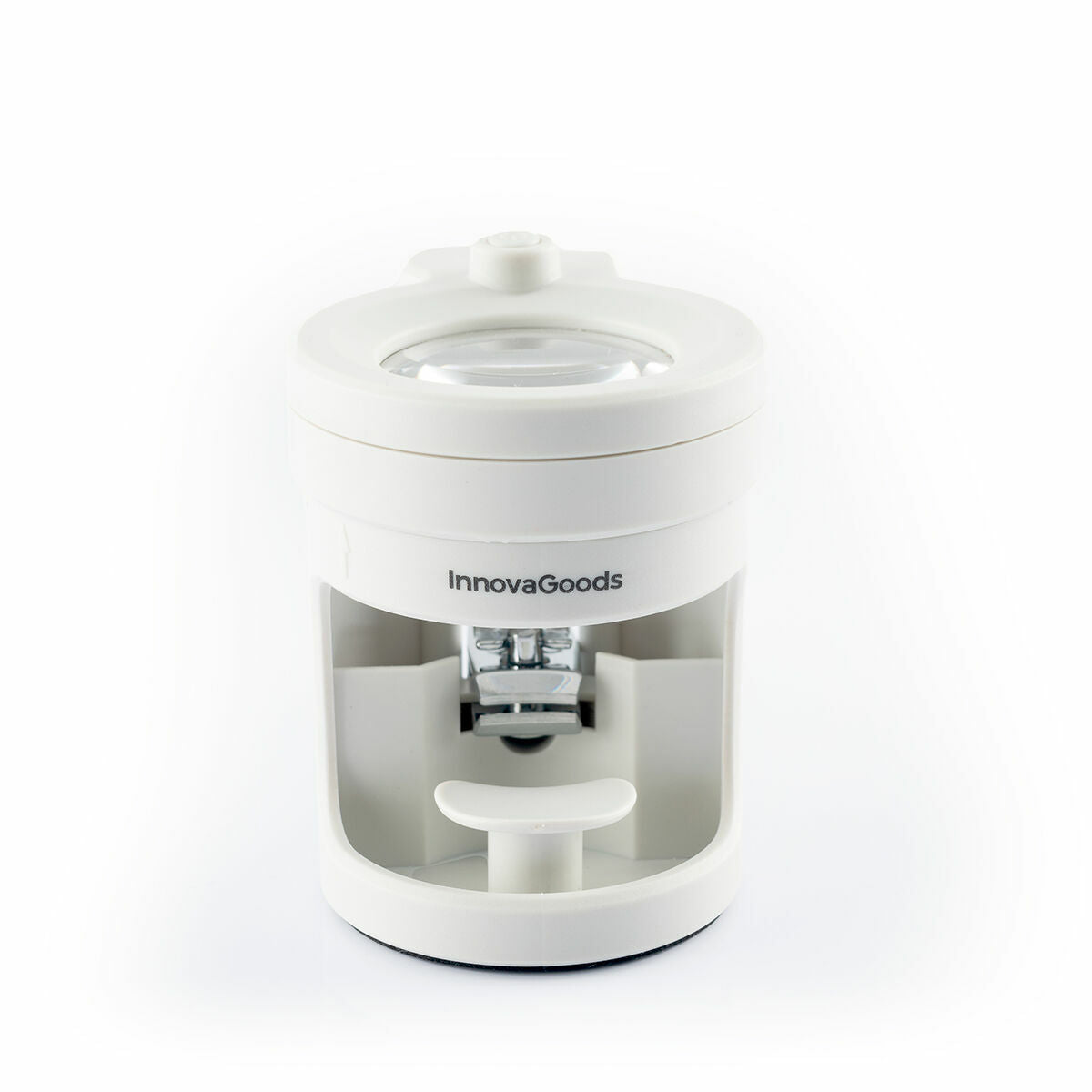 Nagelknipper met ledverlichting, vergrootglas 8x en vijl
