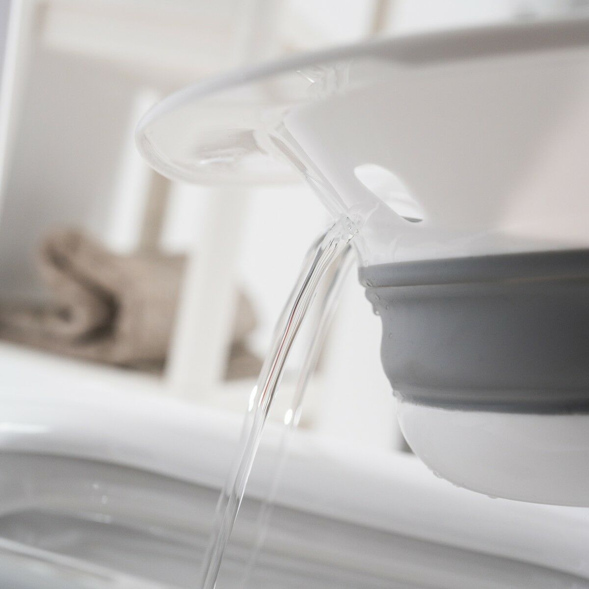 Draagbaar opklapbaar toiletbidet, inklapbaar, capaciteit 1,5 L