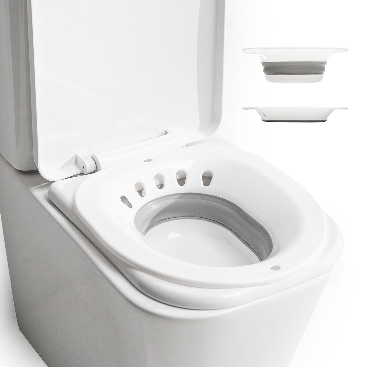 Draagbaar opklapbaar toiletbidet, inklapbaar, capaciteit 1,5 L