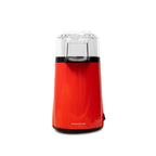 Hetelucht popcornmachine 1200W met maatschepje, rood/zwart