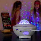 Sterrenprojector met ledverlichting en Bluetooth-luidspreker, RGB