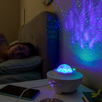 Sterrenprojector met ledverlichting en Bluetooth-luidspreker, RGB