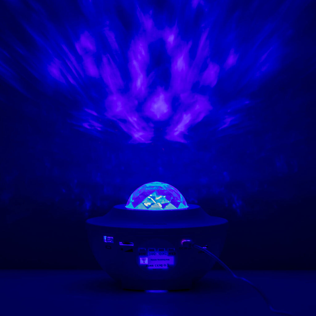Sterrenprojector met ledverlichting en Bluetooth-luidspreker, RGB