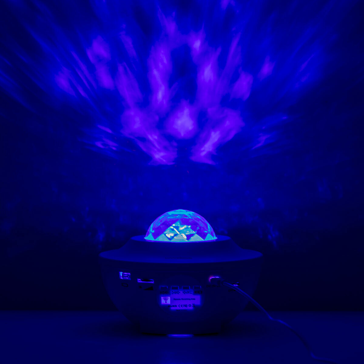 Sterrenprojector met ledverlichting en Bluetooth-luidspreker, RGB
