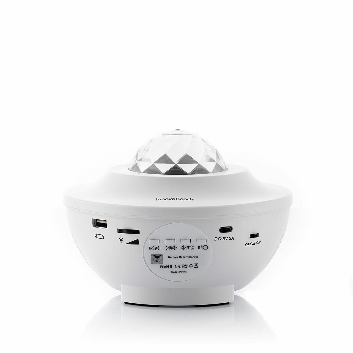 Sterrenprojector met ledverlichting en Bluetooth-luidspreker, RGB