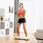 Push-up board met weerstandsbandenset, accessoires en oefeningengids