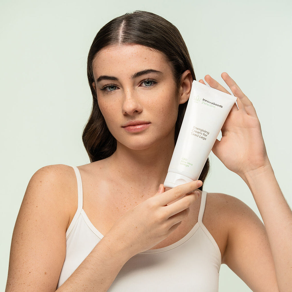 Set compressiesokken en energiegevende crème voor vermoeide benen, 200 ml