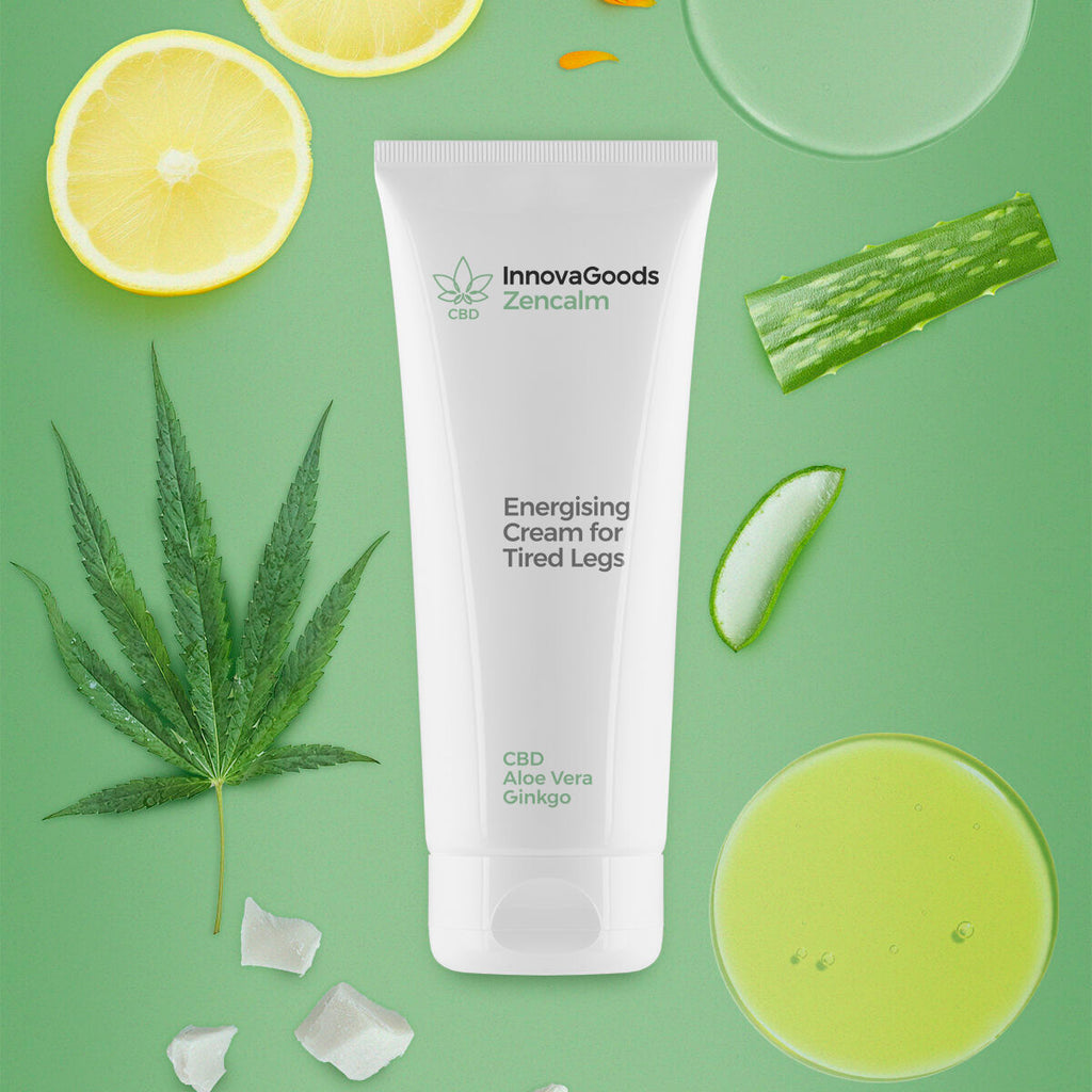 Set compressiesokken en energiegevende crème voor vermoeide benen, 200 ml