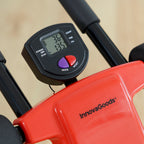 Opvouwbare buikspiermachine met oefengids en saunavest heren XL