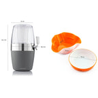 Set borrelschaaltjes 2-in-1 en gekoelde drankdispenser 4L