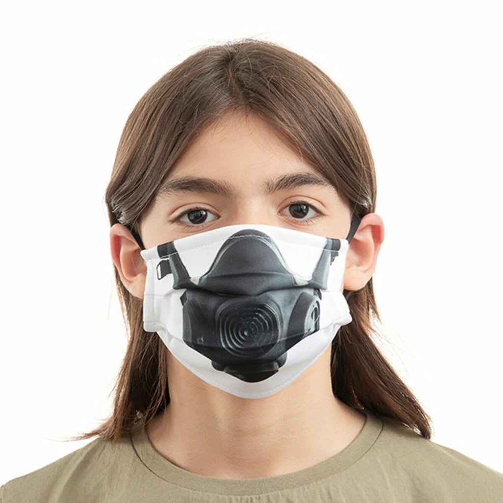 Herbruikbaar stoffen gezichtsmasker maat M - set van 3 stuks