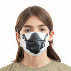 Herbruikbaar stoffen gezichtsmasker maat M - set van 3 stuks
