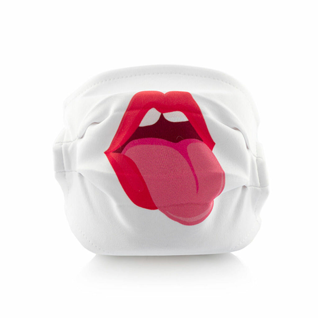 Herbruikbaar stoffen mondmasker, maat M, set van 3 stuks