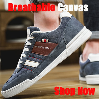 Męskie sneakersy w stylu vintage, super casual na co dzień i czas wolny