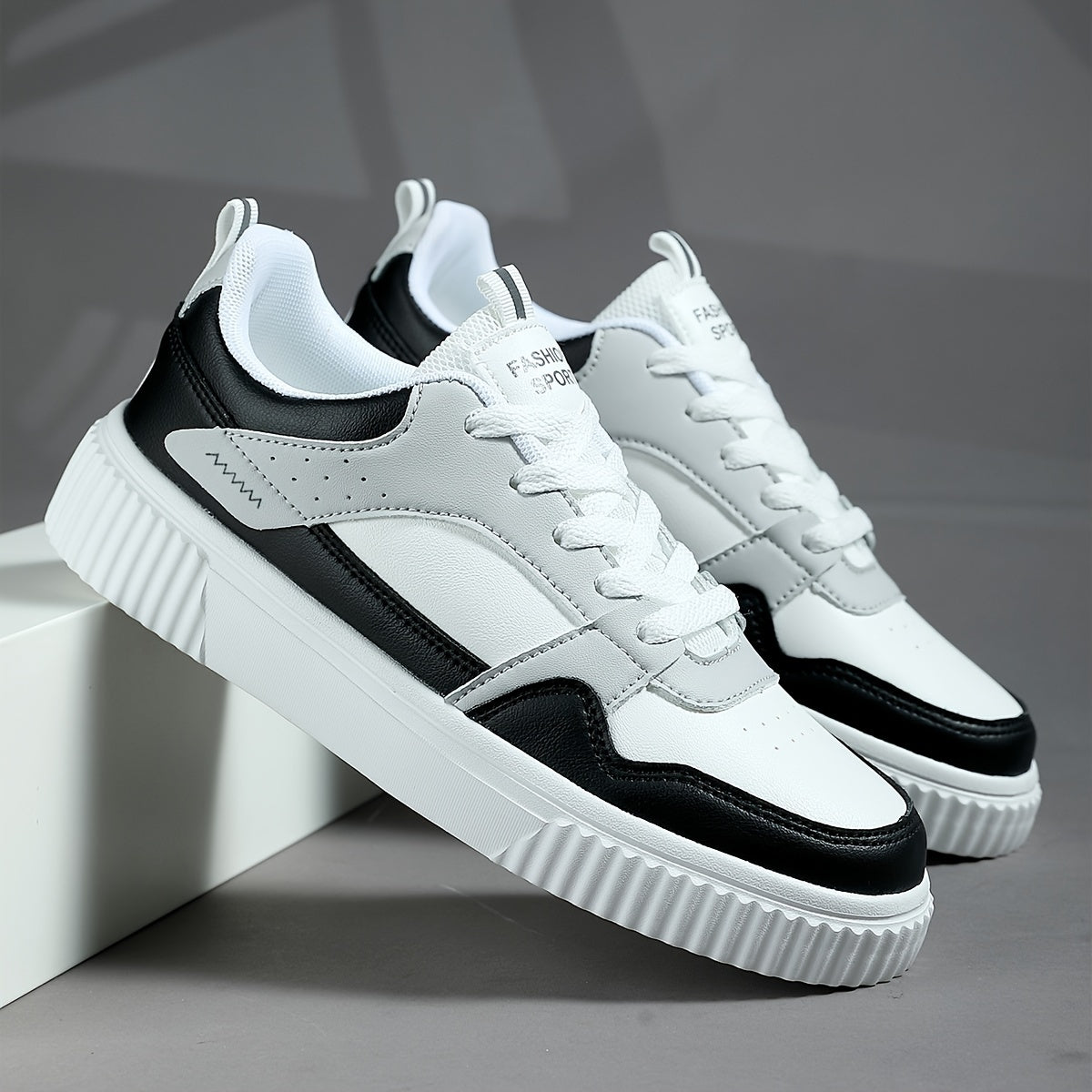 Herren Sneaker Modern Streetstyle Sport Freizeit für Alltag und City