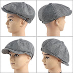 Luchtige retro herenpet voor lente en zomer