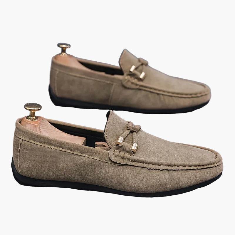 Męskie mokasyny wsuwane, buty casual na co dzień i do biura