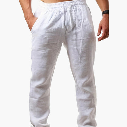 Pantalón casual para hombre con pierna recta – Pantalón de verano para uso diario y deporte