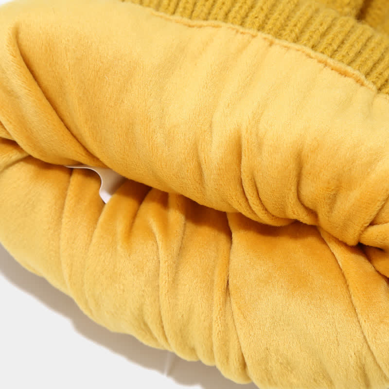 Breiset voor dames met muts, sjaal en handschoenen