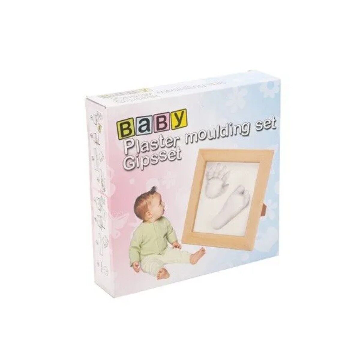 Gegoten frame gips voor kinderen, 25 x 25 cm