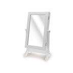 Sieradenhouder van hout, wit, 51 x 31 x 8,5 cm