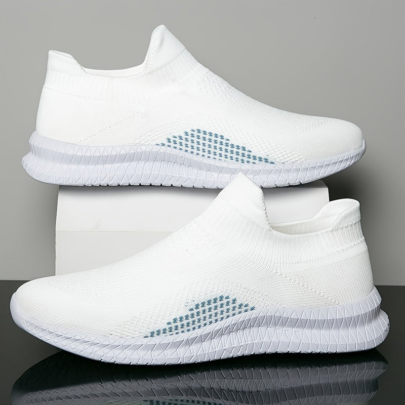 Sneaker Slip-On Uomo Stile Street Scarpe Tempo Libero