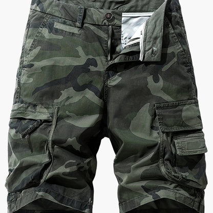 Pantaloncini Cargo Uomo Design Camouflage – Bermuda Outdoor e Tempo Libero con Tasche