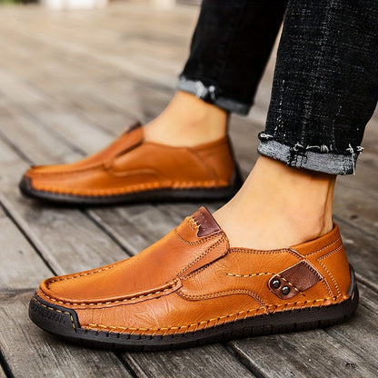 Męskie wsuwane buty rekreacyjne w stylu vintage na co dzień i czas wolny