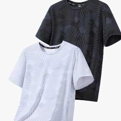 Herren Funktionsshirt Kurzarm – Atmungsaktiv & Lässig für Freizeit und Sport