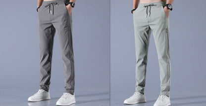 John – Andningsaktiva raka sportbyxor i sommar-is för herrar