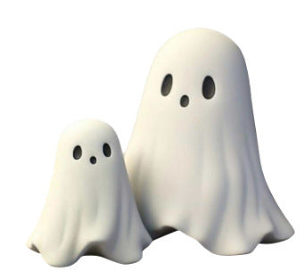 Figura Decorativa Fantasma Halloween con Dito Medio – Decorazione Divertente e Birichina per Halloween