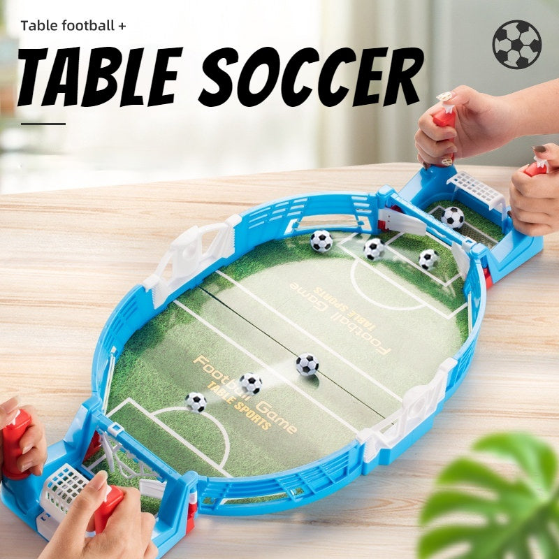 Baby-foot jouet pour enfants et adultes – Mini baby-foot portable pour plaisir en famille et fêtes, mode deux joueurs