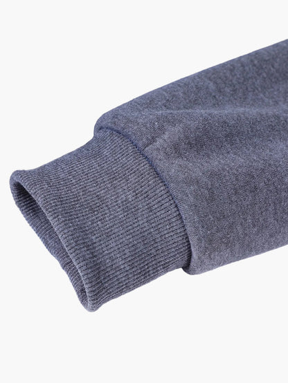 Herr Träningsset Set – Sportig Hoodie & Joggingbyxor i modern Patchwork-stil – Perfekt för Fitness & Fritid