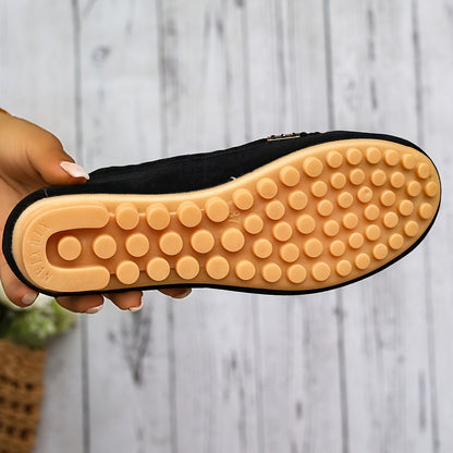 Damskie mokasyny wsuwane wygodne buty na co dzień – elegancki styl loafer do codziennego użytku i do biura