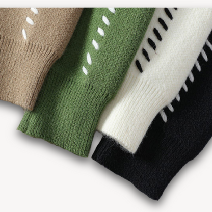 Cardigan da uomo in maglia con abbottonatura – Stile casual moderno e comfort