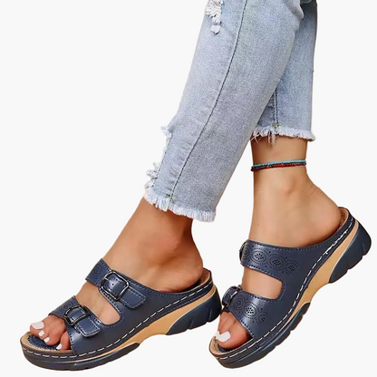 Damen Komfort-Orthopädische Pantoletten – Bequeme Sommerschuhe für Alltag und Freizeit