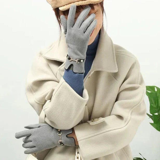 Vintage winterhandschoenen voor dames