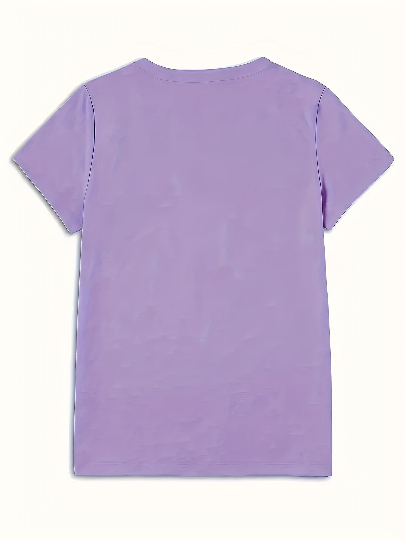Dam T-shirt med blomsterkonst – Casual stil för vår och sommar