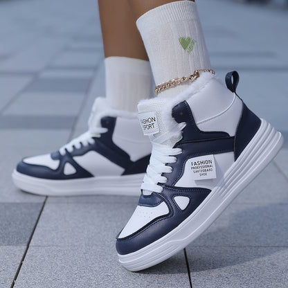 Forede high-top-sneakers til mænd – varme og stilfulde i sort, hvid-rød eller hvid-mørkeblå