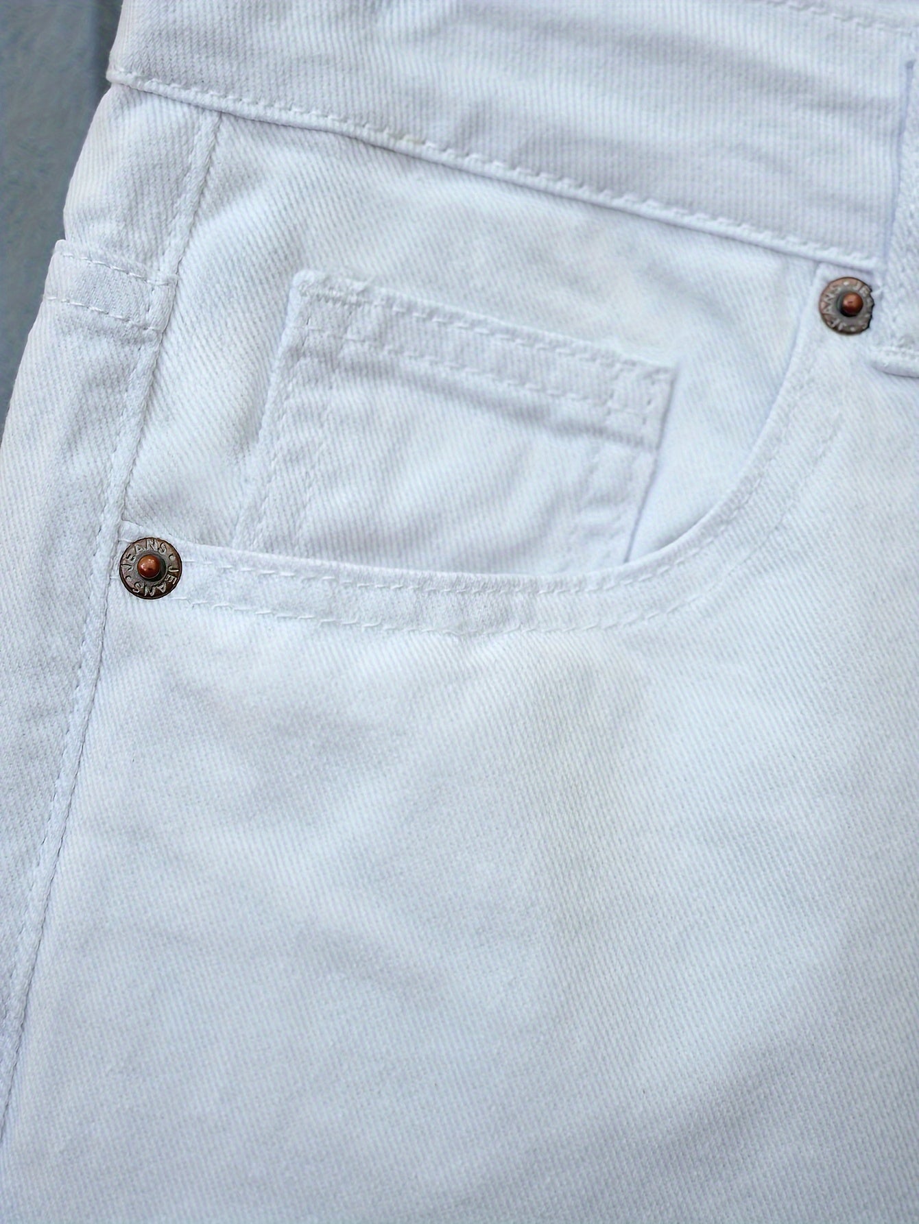 Męskie jeansowe szorty slim-fit na co dzień i czas wolny, nowoczesny design