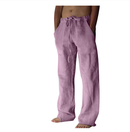 Pantalon de loisirs pour hommes style japonais – Jogging ample à jambe droite