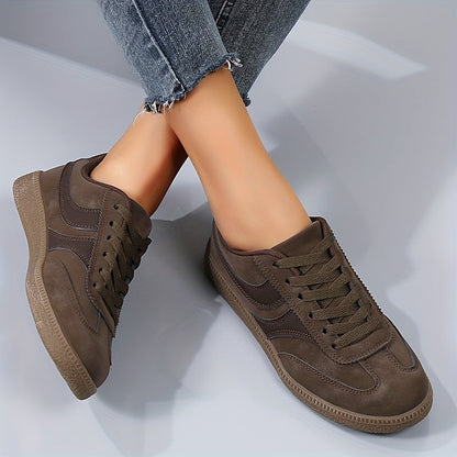 Damen Vintage Sneaker Casual Sportlich Alltag