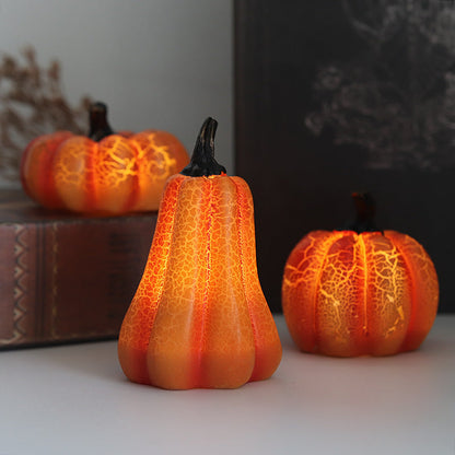 Lanterna LED Zucca Halloween – Decorazione Autunnale Luminosa e Atmosferica per Feste e Costumi di Halloween